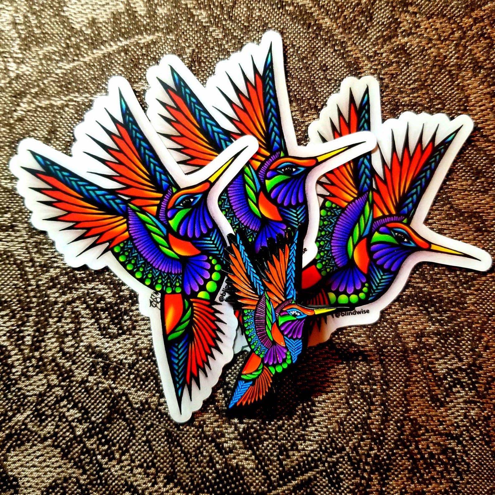 Hummingbird Pin